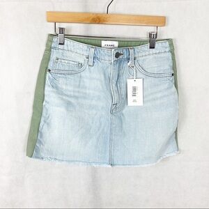 Frame Le mini cargo skirt size 27
